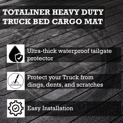 2024-2026 Toyota Tacoma Totaliner Bed Mat Anti-Skid | Black Horse Off Road - Image 10