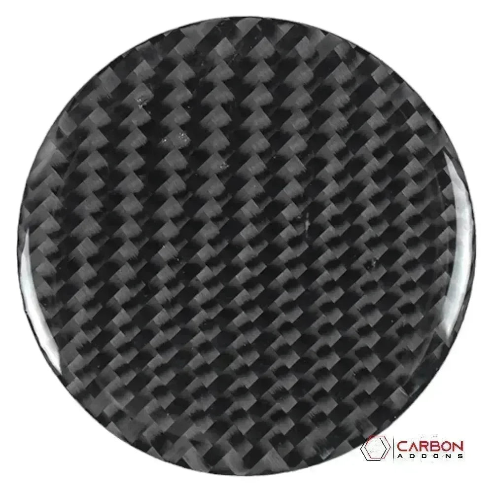Real Carbon Fiber Center Console Cover for 2021+ Ford F-150