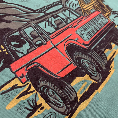 Mens Ford Bronco American Tradition - Cactus Green