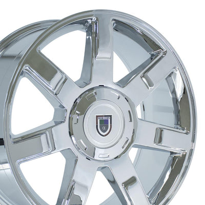 OE Wheels CA80 22x9 Chrome replica wheel
