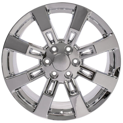 OE Wheels CA82 20x8.5 Chrome replica wheel