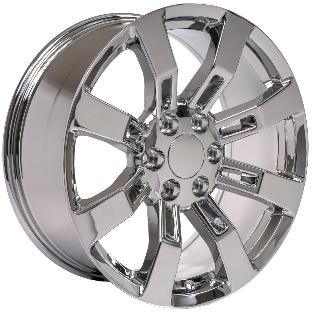 OE Wheels CA82 20x8.5 Chrome replica wheel