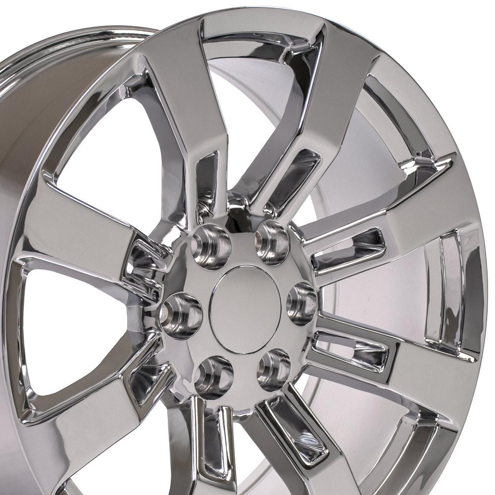 OE Wheels CA82 20x8.5 Chrome replica wheel