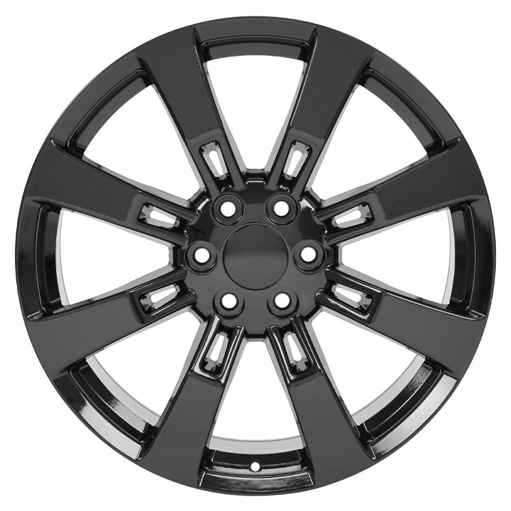 OE Wheels CA82 22x9 Gloss Black replica wheel