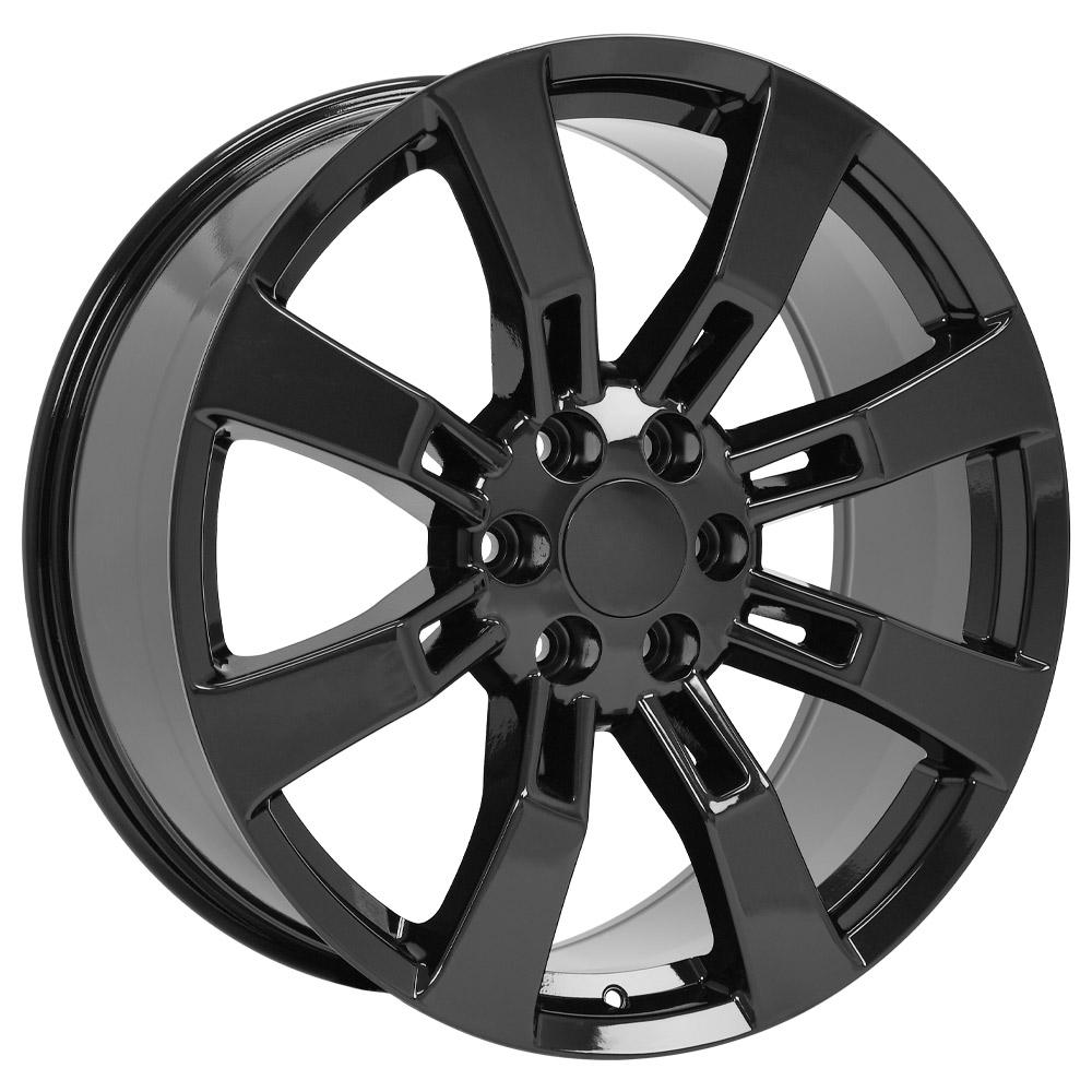 OE Wheels CA82 22x9 Gloss Black replica wheel