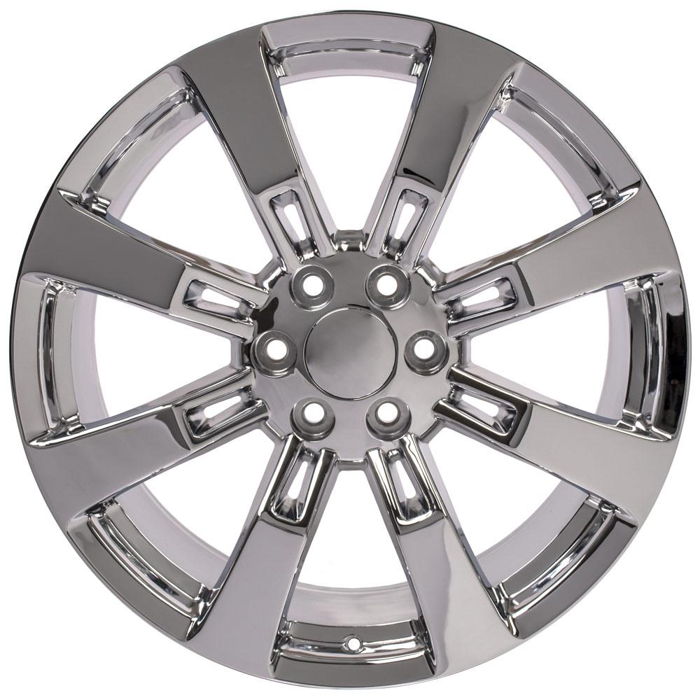 OE Wheels CA82 22x9 Chrome replica wheel