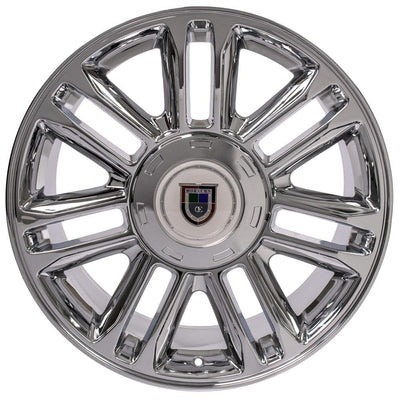 OE Wheels CA83 22x9 Chrome replica wheel
