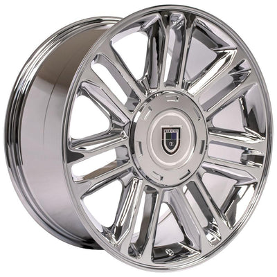 OE Wheels CA83 22x9 Chrome replica wheel