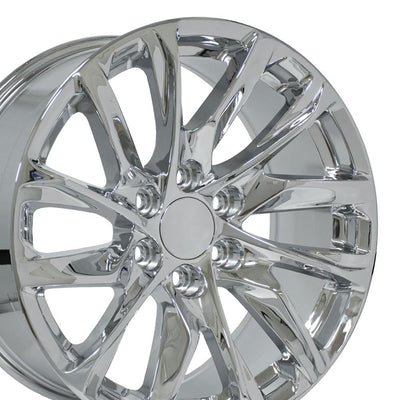 OE Wheels CA90 20x9 Chrome replica wheel