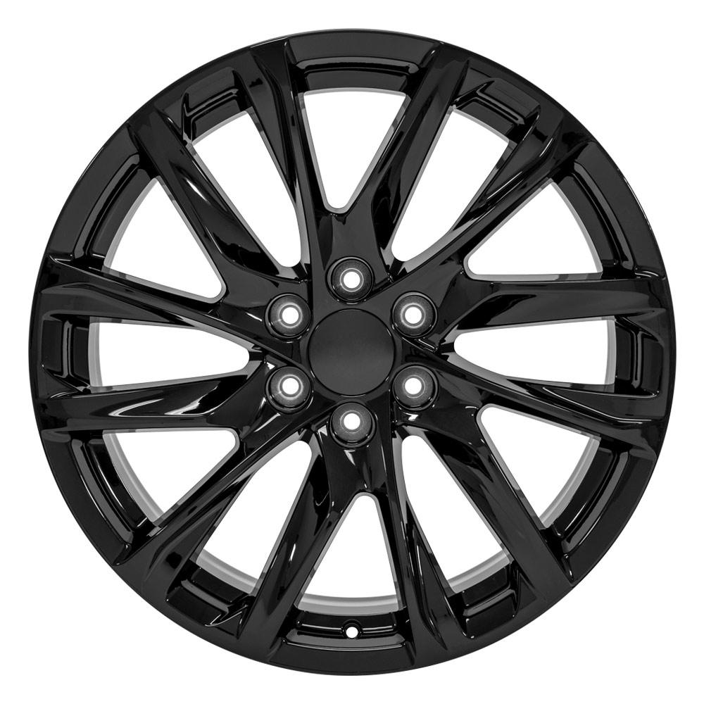 OE Wheels CA90 22x9 Gloss Black replica wheel