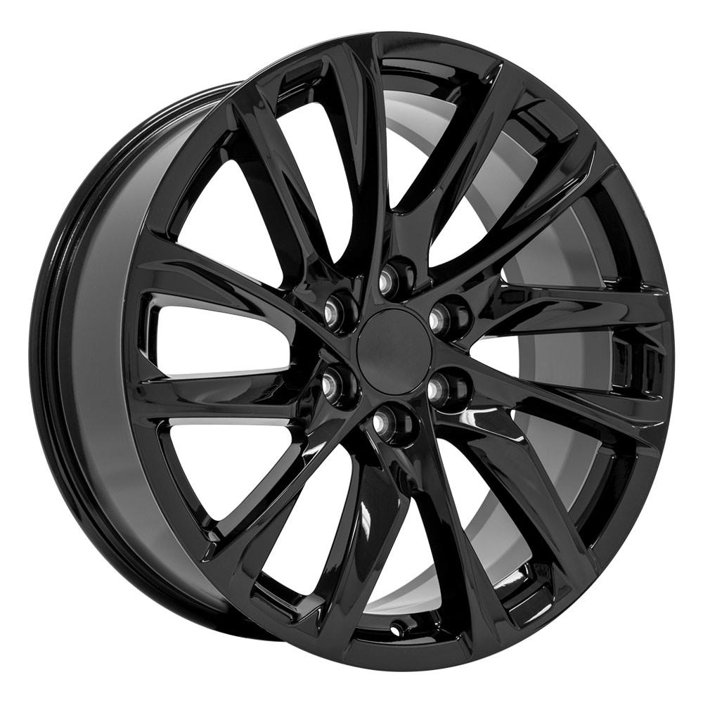 OE Wheels CA90 22x9 Gloss Black replica wheel