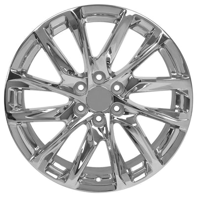 OE Wheels CA90 22x9 Chrome replica wheel