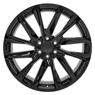 OE Wheels CA90 24x10 Gloss Black replica wheel