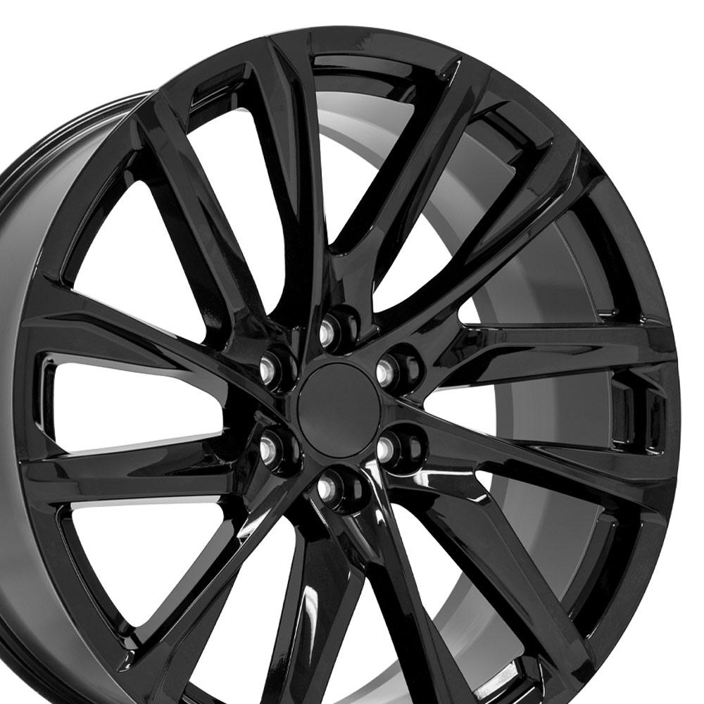 OE Wheels CA90 24x10 Gloss Black replica wheel