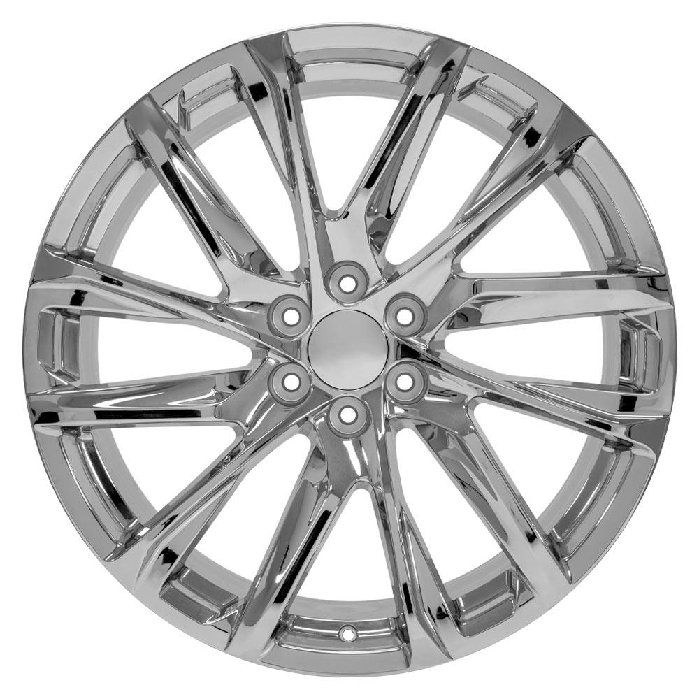 OE Wheels CA90 24x10 Chrome replica wheel