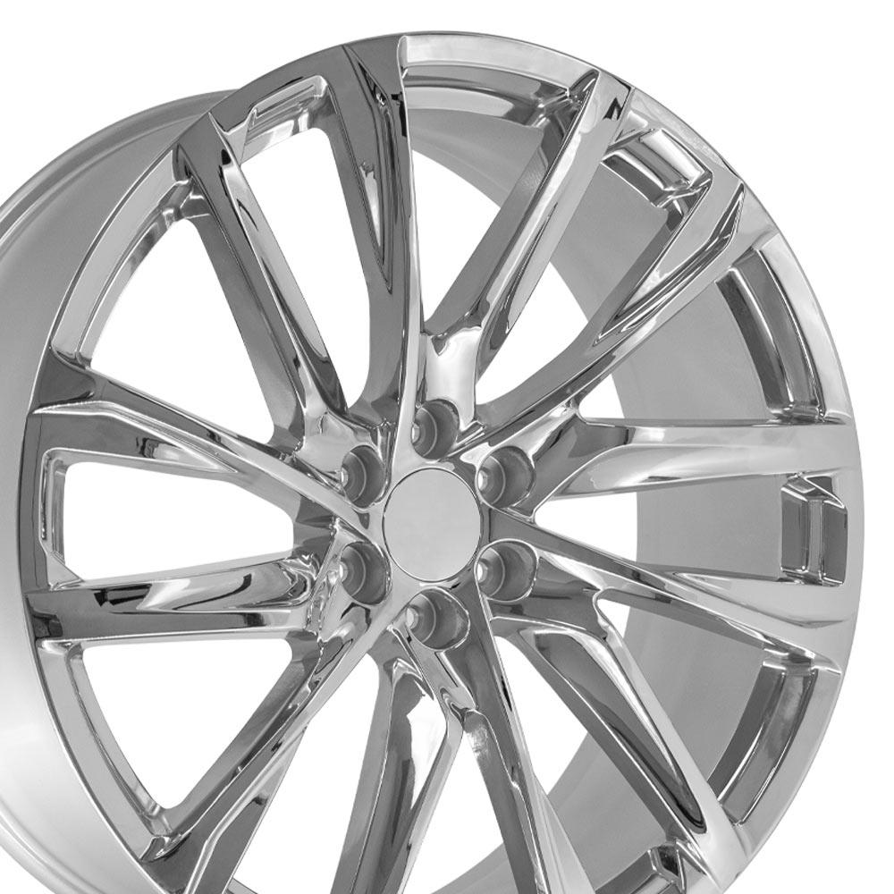 OE Wheels CA90 26x10 Chrome replica wheel