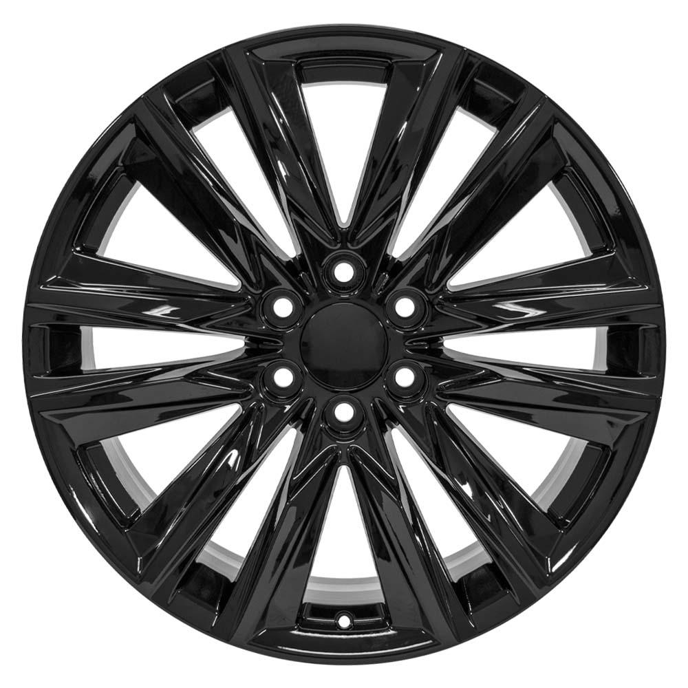 OE Wheels CA91 22x9 Gloss Black replica wheel
