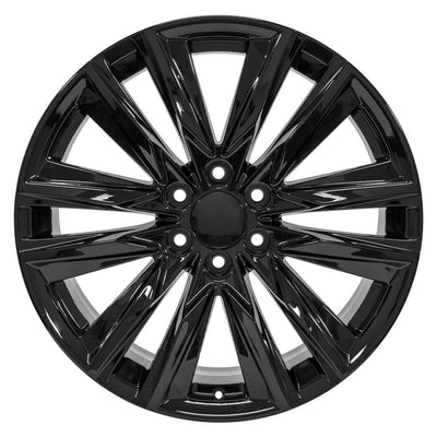 OE Wheels CA91 22x9 Gloss Black replica wheel