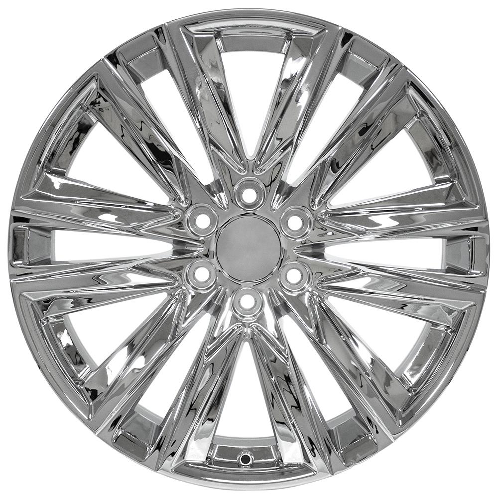 OE Wheels CA91 22x9 Chrome replica wheel