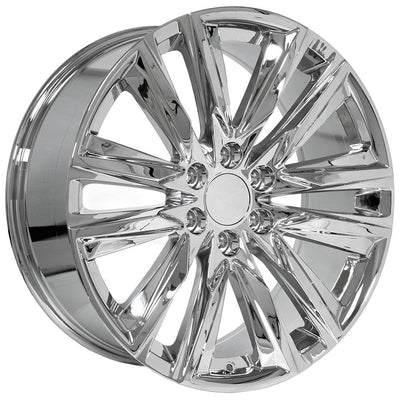 OE Wheels CA91 22x9 Chrome replica wheel