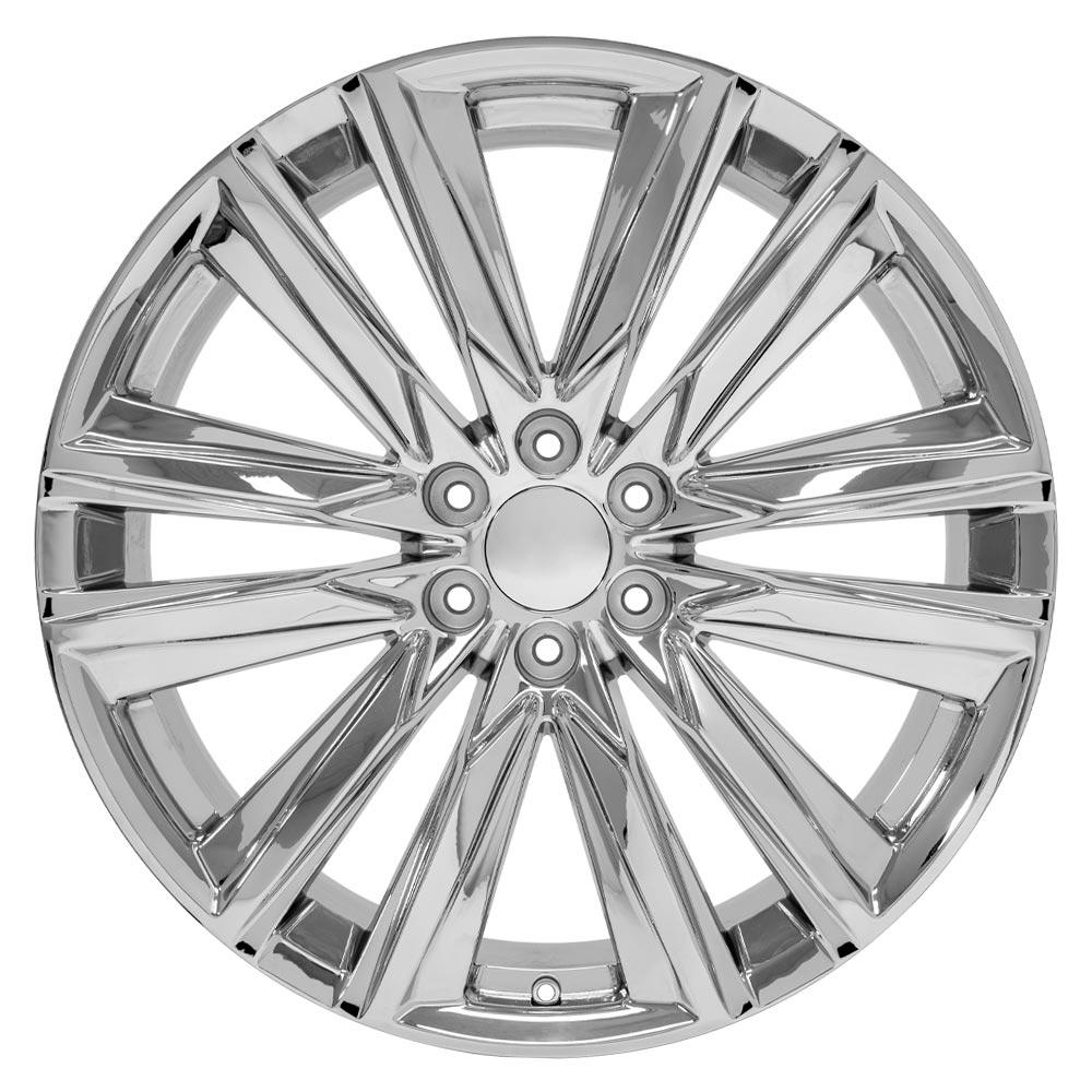 OE Wheels CA91 24x10 Chrome replica wheel