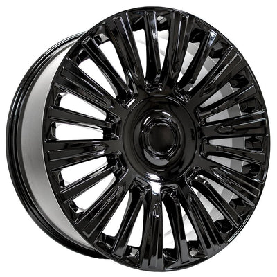 OE Wheels CA92 22x9 Gloss Black replica wheel