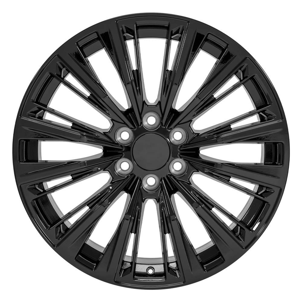 OE Wheels CA93 22x9 Gloss Black replica wheel