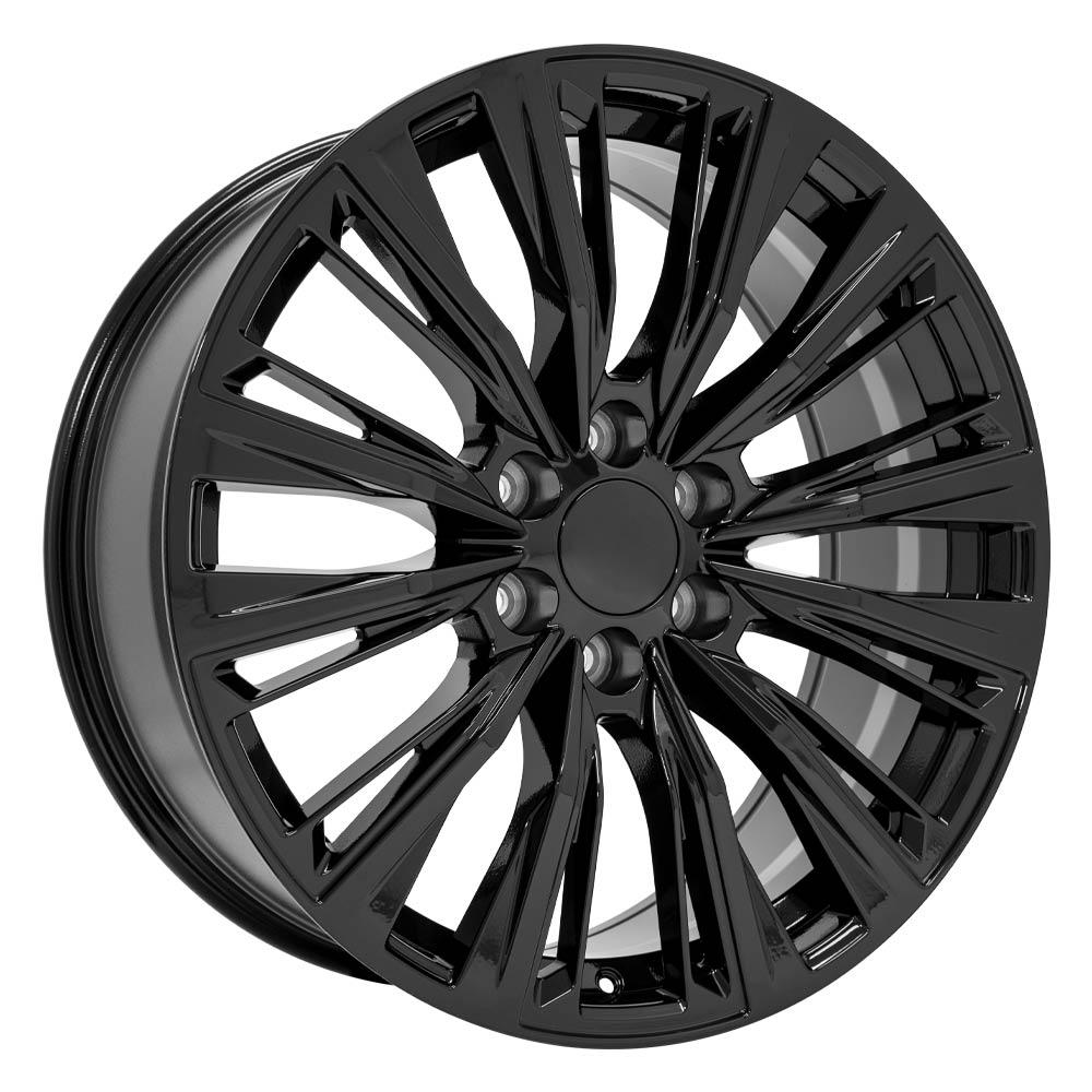 OE Wheels CA93 22x9 Gloss Black replica wheel