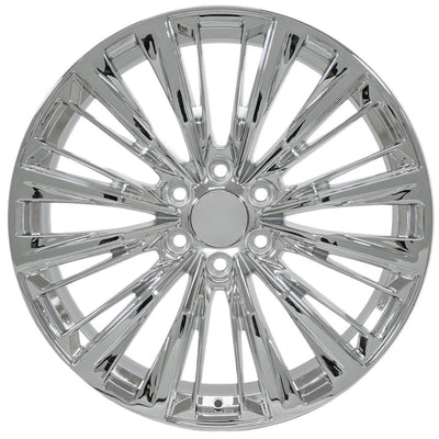 OE Wheels CA93 24x10 Chrome replica wheel