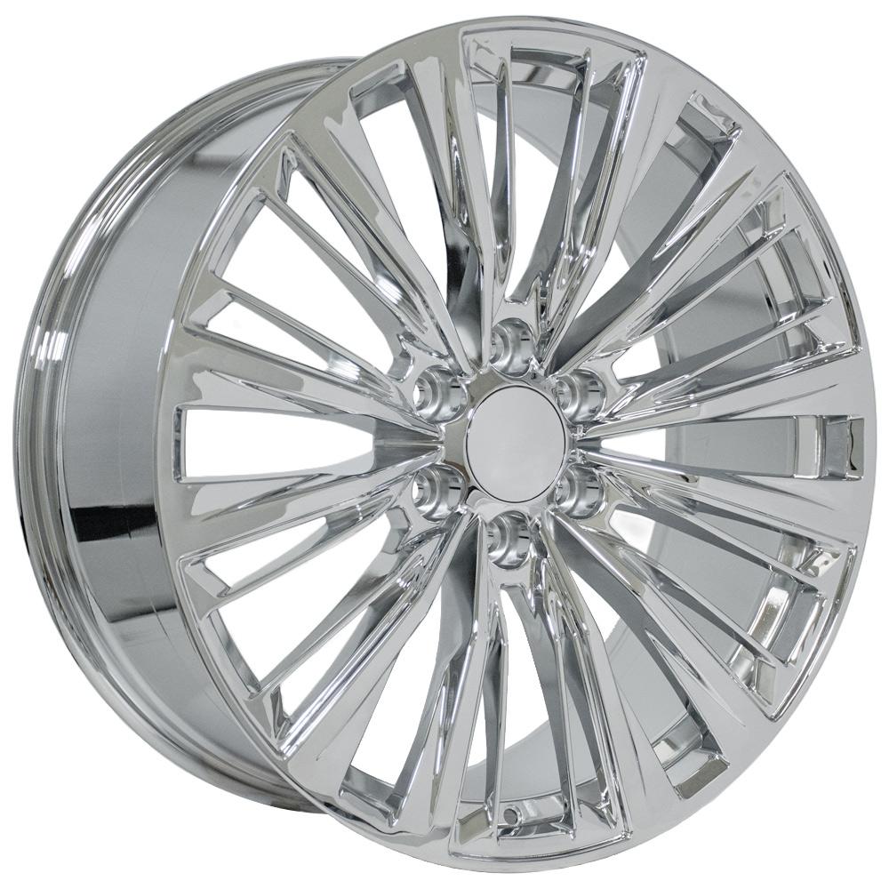 OE Wheels CA93 22x9 Chrome replica wheel