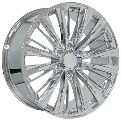 OE Wheels CA93 22x9 Chrome replica wheel