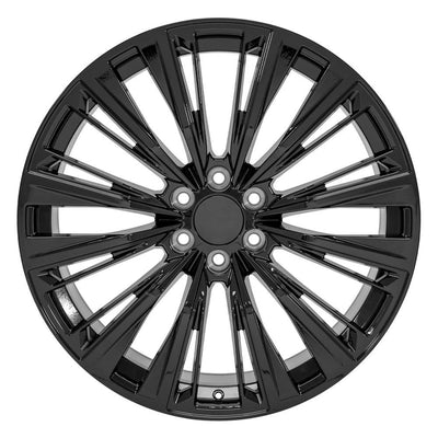 OE Wheels CA93 24x10 Gloss Black replica wheel