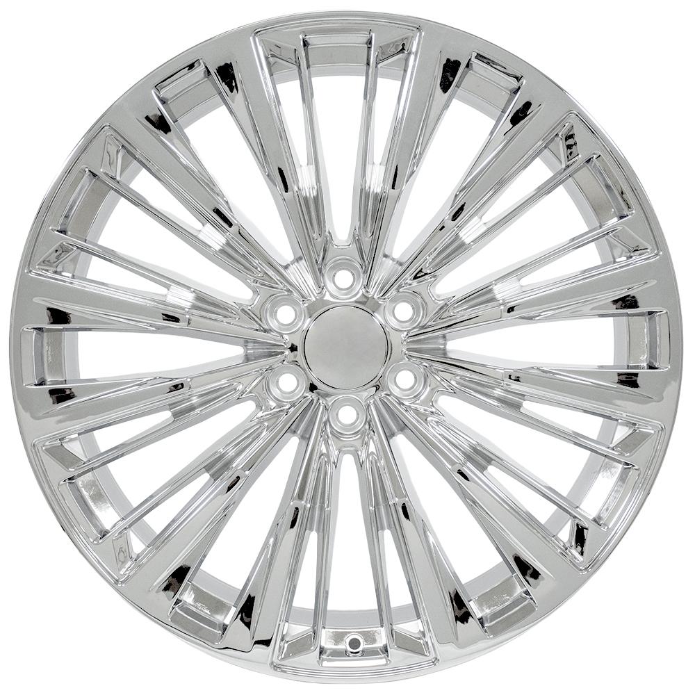 OE Wheels CA93 24x10 Chrome replica wheel