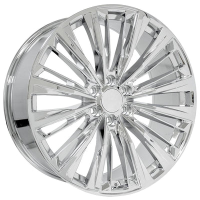 OE Wheels CA93 24x10 Chrome replica wheel