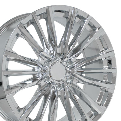 OE Wheels CA94 22x9 Chrome replica wheel