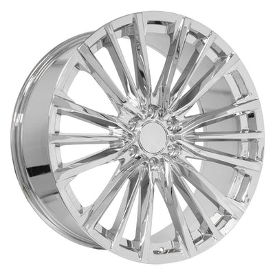 OE Wheels CA94 24x10 Chrome replica wheel
