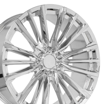 OE Wheels CA94 24x10 Chrome replica wheel