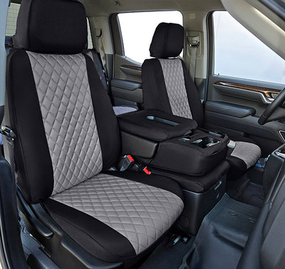 Custom Fit Truck Seat Covers for Ford, Chevy, Ram & Toyota – Cordura Diamond Quilted Waterproof | Made in USA