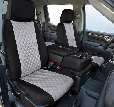 Custom Fit Truck Seat Covers for Ford, Chevy, Ram & Toyota – Cordura Diamond Quilted Waterproof | Made in USA