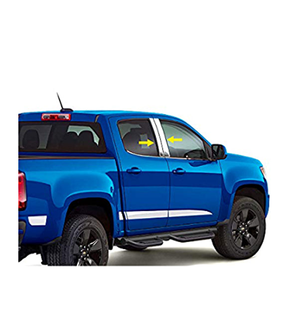 2015-2016 Chevrolet Colorado Pillar Post Trims | Black Horse Off Road - Image 3