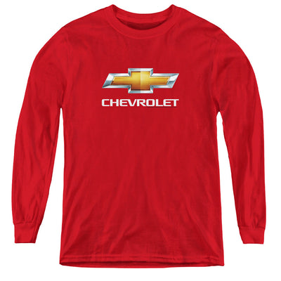 Chevy Bowtie Stacked-Long Sleeve Youth