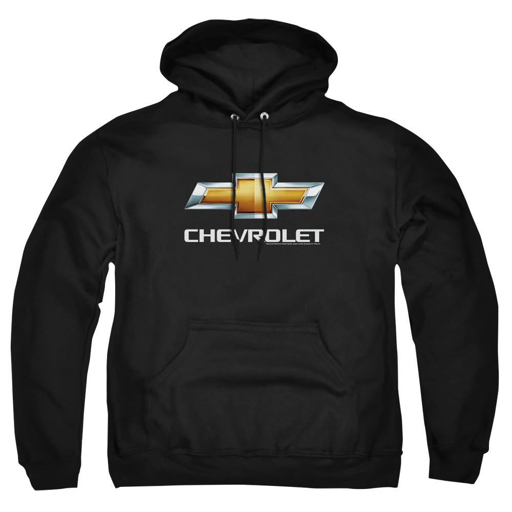 Chevy Bowtie Stacked-Adult Pullover Hoodie