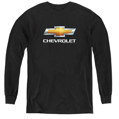 Chevy Bowtie Stacked-Long Sleeve Youth