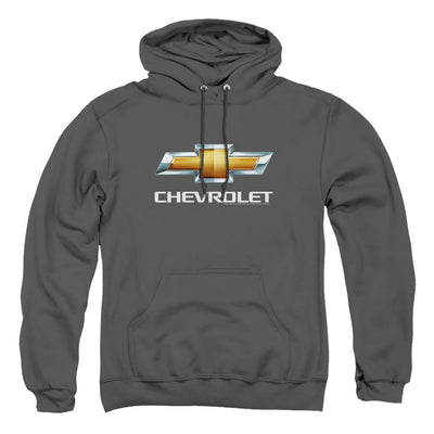Chevy Bowtie Stacked-Adult Pullover Hoodie