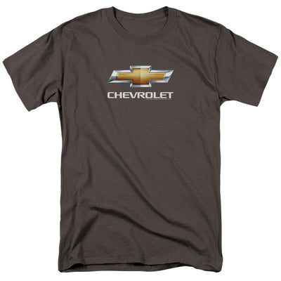 Chevy Bowtie Stacked-Adult Regular Fit Short Sleeve