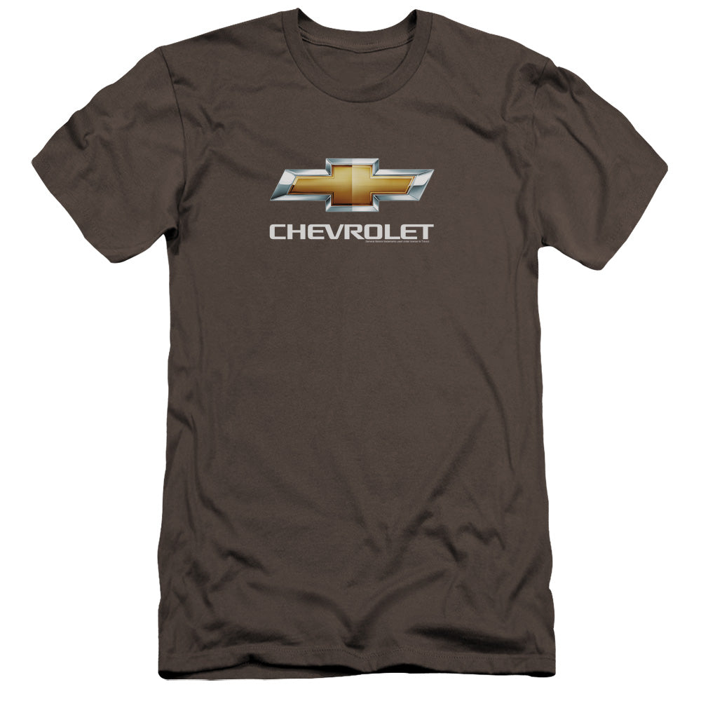 Chevy Bowtie Stacked-Premium Canvas Adult Slim Fit 30/1