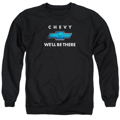 Chevrolet Well Be There-Adult Crewneck Sweatshirt-Black