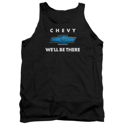Chevrolet Well Be There-Adult Tank Top-Black