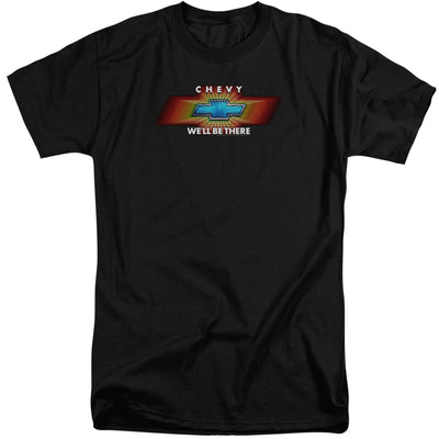 Chevrolet We'll Be There TV Spot-Adult Tall Fit Short Sleeve-Black