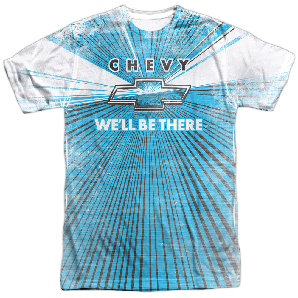 Chevrolet Well Be There-Adult Regular Fit Short Sleeve 100% Poly-White